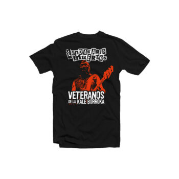 Camiseta "Veteranos" Lendakaris Muertos logo craquelado
