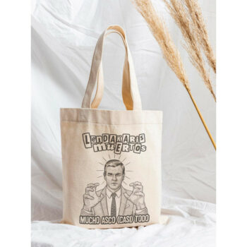 Totebag "Mucho asco (casi) todo" Lendakaris Muertos